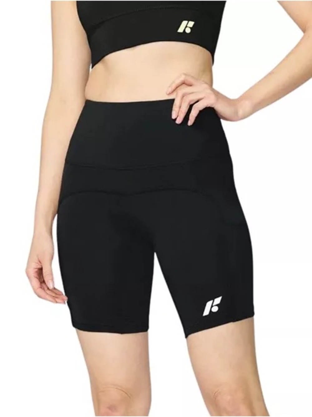 Forme Boost Shorts Black Small 8" Inseam Back and Posture Support Workout